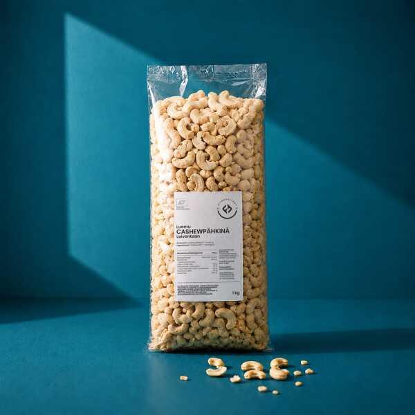FitnessFirst Cashewpala, luomu, (leivonta) 1kg