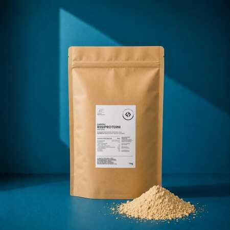 FitnessFirst Riisiproteiini, maustamaton, luomu, 1 kg