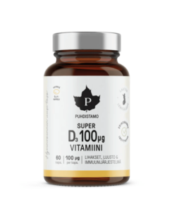 Puhdistamo Super D-vitamiini, 60kaps