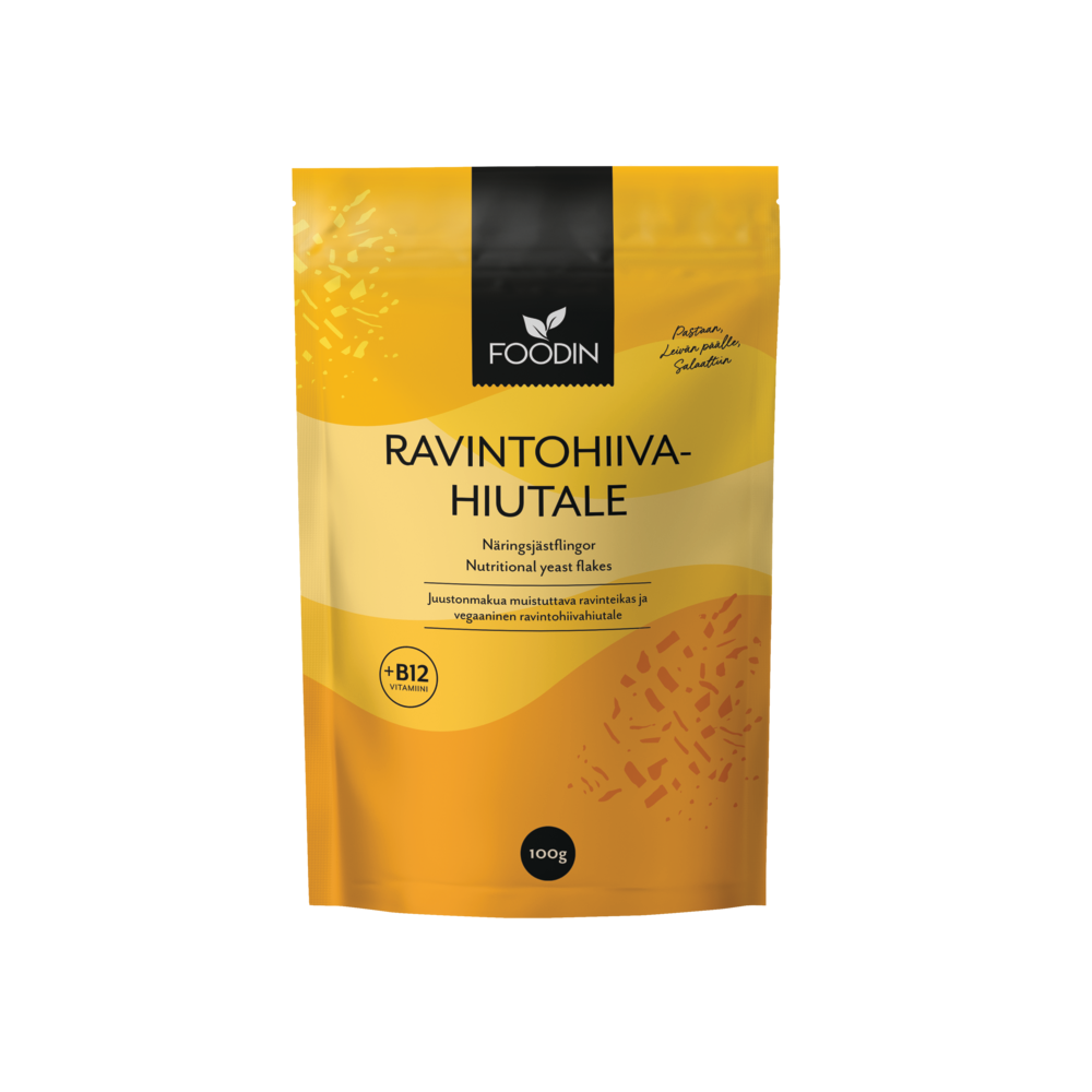 Ravintohiivahiutale B12 100g 2kpl Fitnessfirst
