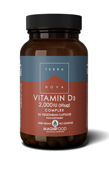 D3-vitamin complex 50ug, 50kaps