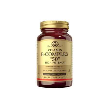 Solgar B-complex 50, 100kaps