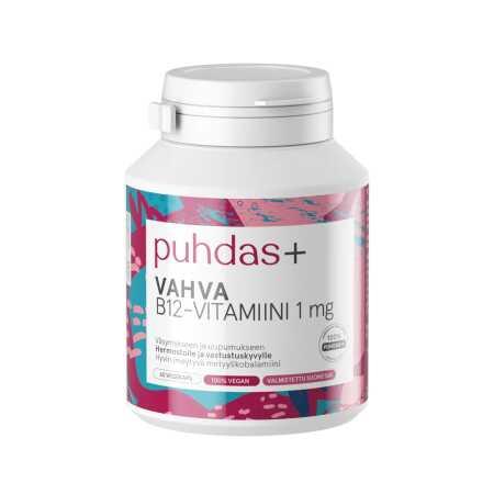 Vahva B12-vitamiini 1 mg 60 kaps