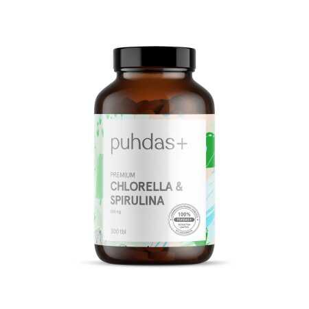 Chlorella & spirulina 500mg