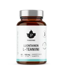 Luontainen L-teaniini 100mg, 60kaps