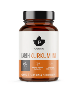 Puhdistamo EARTH Kurkumiini 60 kaps purkki