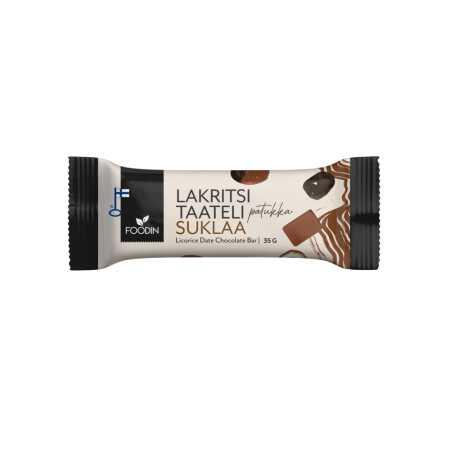 Lakritsitaatelipatukka Suklaa 35g
