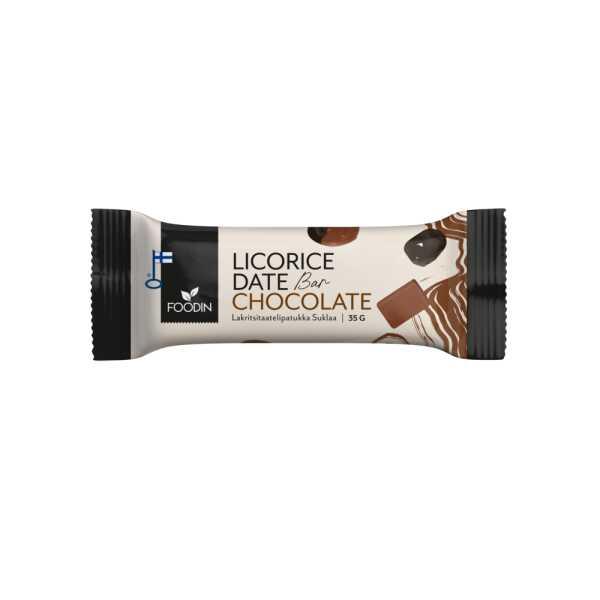 Lakritsitaatelipatukka Suklaa 35g