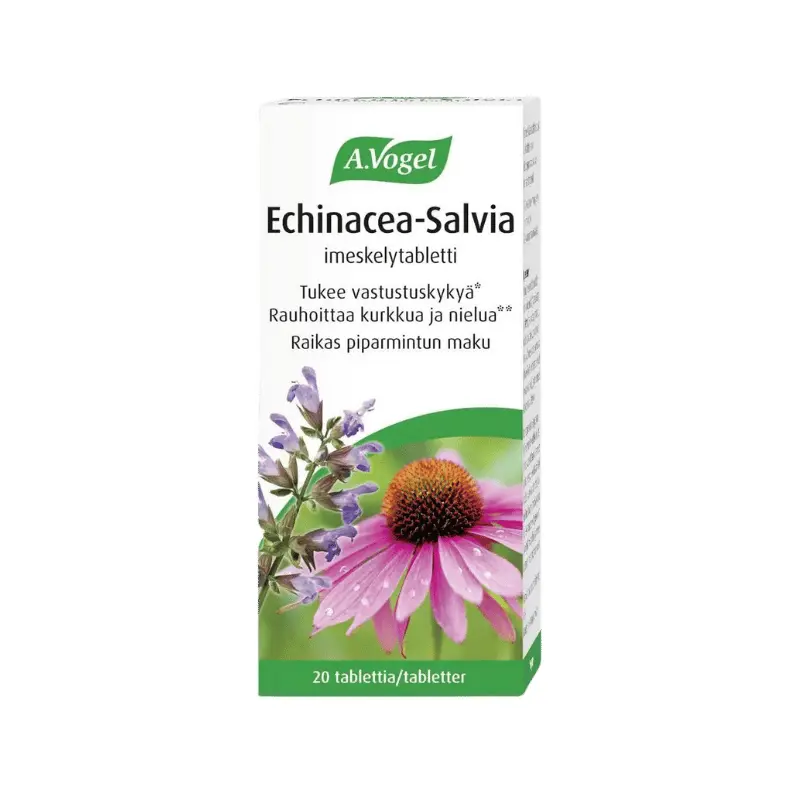a vogel Echinacea-salvia imeskelytabletti 20 kpl paketti