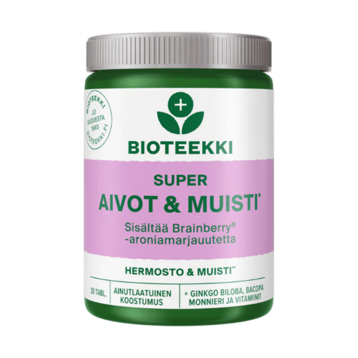 Bioteekki Super Aivot & Muisti 30 tabl.