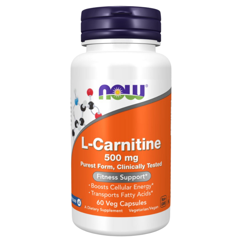 L-Carnitine 500mg, 60 kapselia