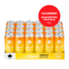Puhdistamo Natural energy drink, orange lemonade, 330ml x 24k