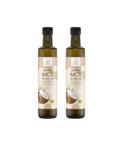 MCT-öljy, Luomu 500ml x 2kpl
