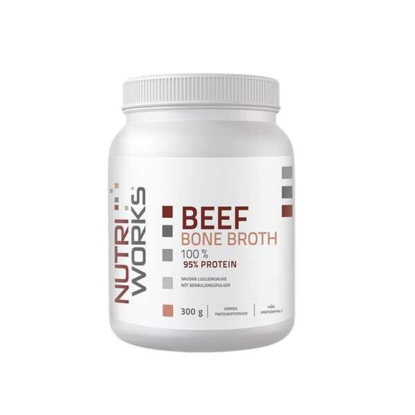 NutriWorks Beef Bone Broth 100%, 300g