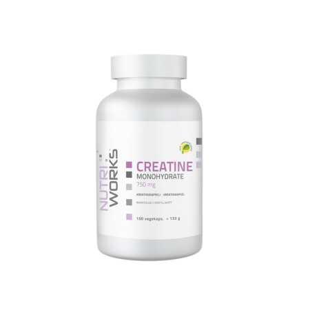 NutriWorks Creatine Monohydrate 750mg, 150kaps