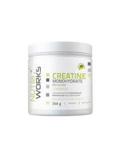 NutriWorks Creatine Monohydrate, Lemonade, 250g