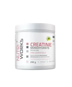 NutriWorks Creatine Monohydrate, Pink Grapefruit, 250g