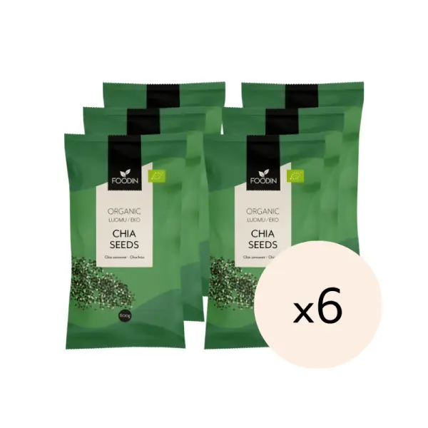 Chia-siemen, Luomu 600g x 6kpl