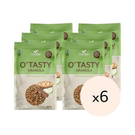 O`Tasty Granola Cinnamon Apple pie 350g x 6kpl