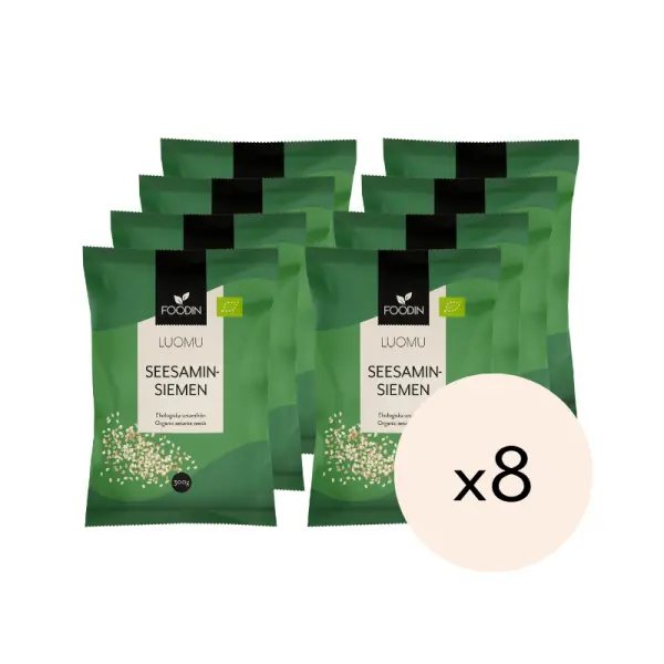 Seesaminsiemen Luomu 300g x 8kpl