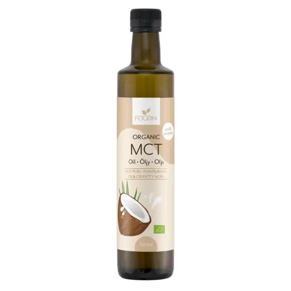 MCT-öljy, Luomu, 500ml