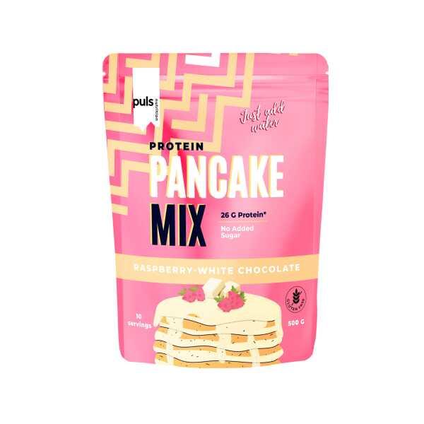PULS Nutrition Pancake mix white chocolate-raspberry 500g