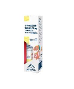 Nordaid 10 mcg D-vitamiinisuihke lapsille 30 ml