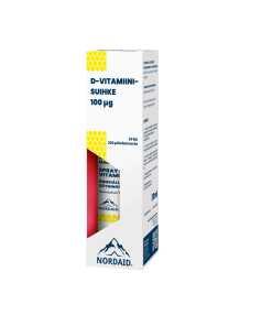 Nordaid D-vitamiinisuihke 100mcg spraypullo 30ml