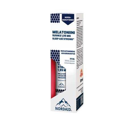 Nordaid Sleep Aid Strong -melatoniinisuihke 1,95ml