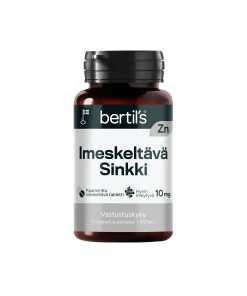 bertil’s Imeskeltävä Sinkki (Zn) 120 tabl